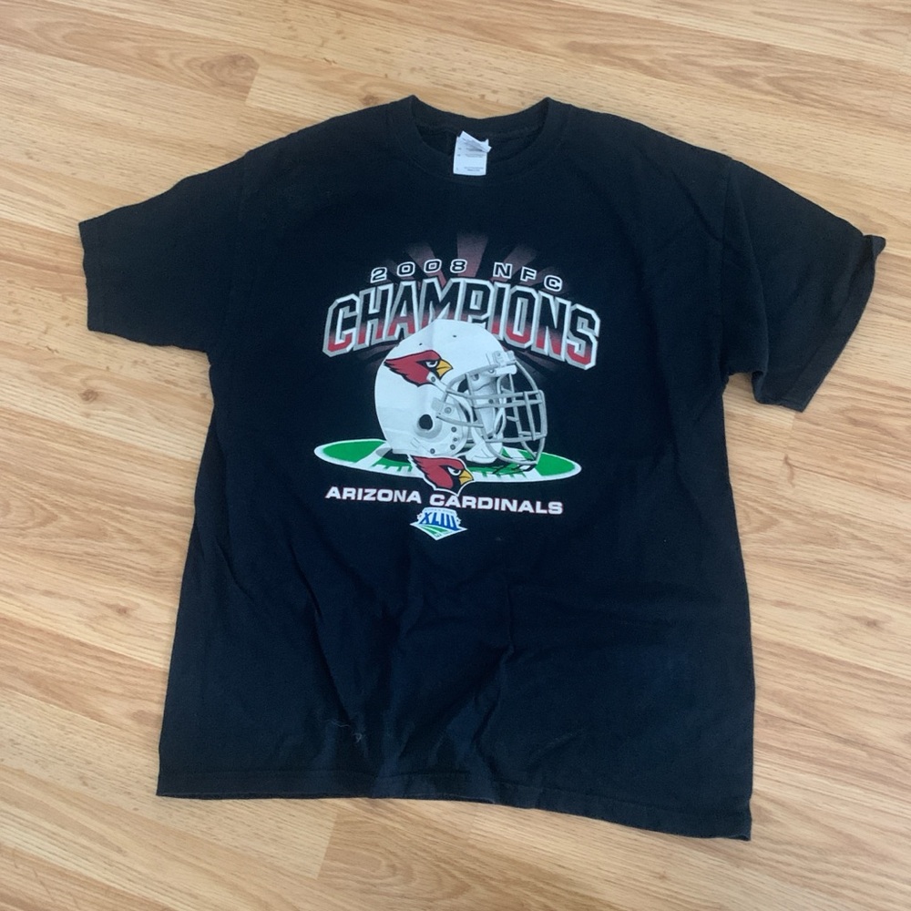Gildan Black Arizona Cardinals Champions Tee